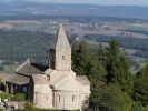 Brancion_Eglise_vue du Donjon