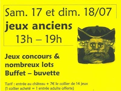 Jeux anciens Brancion