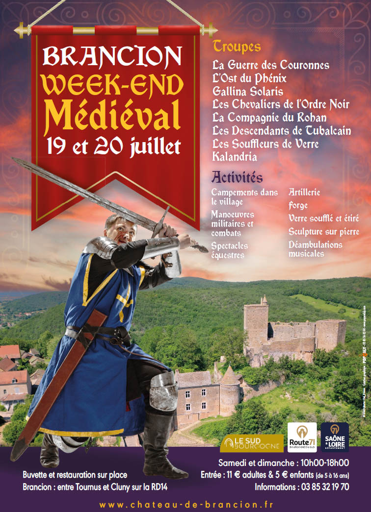 Affiche Fête Médiévale 2025