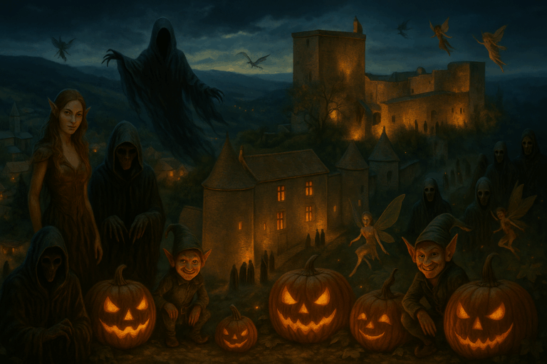Halloween à Brancion