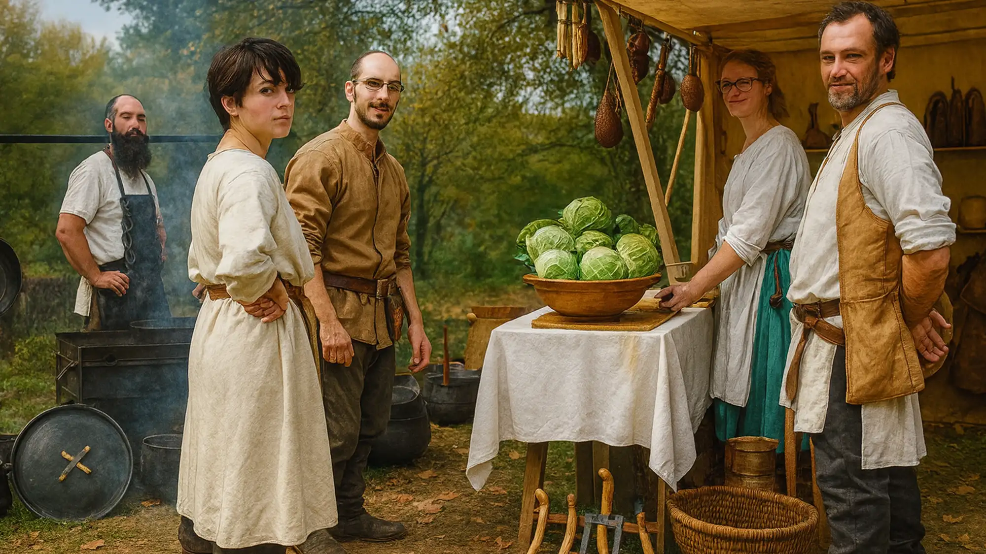 Défilé costumé devant le château – 2024
