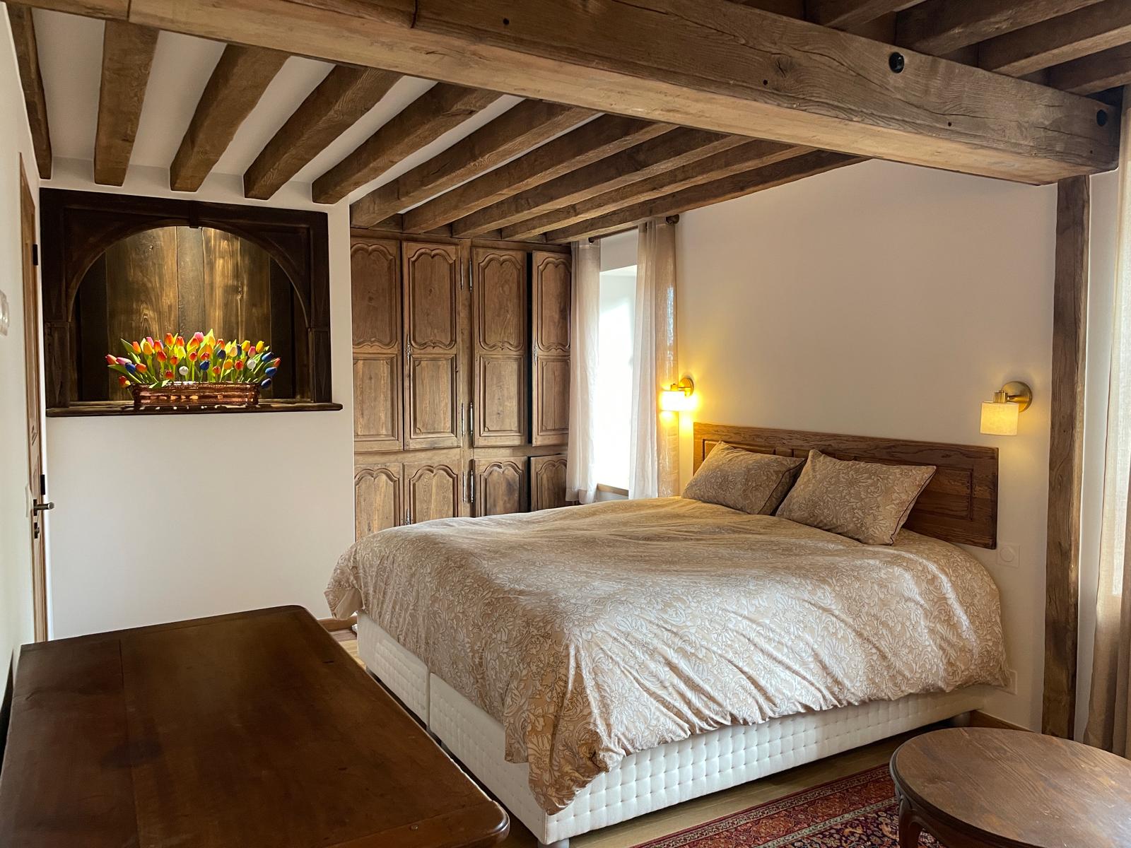 Chambre Hermeline – Auberge du Vieux Brancion