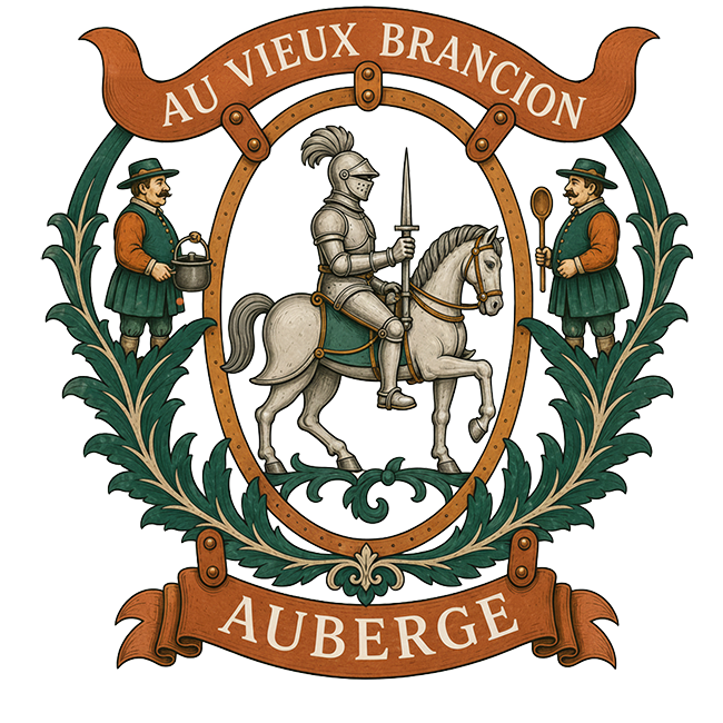 Enseigne de l’Auberge du Vieux Brancion